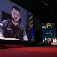 Ukrajinski predsjednik Volodomir Zelenski u Cannesu