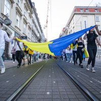 Povorka podrške Ukrajini