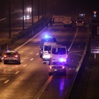 Obračun policije i Torcide na autocesti kod Desinca