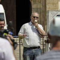 Prosvjed željezničara