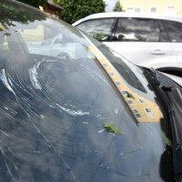 Mještani još zbrajaju razmjere štete koju je tuča nanijela jučer u Velikom Bukovcu