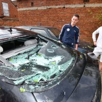 Mještani još zbrajaju razmjere štete koju je tuča nanijela jučer u Velikom Bukovcu