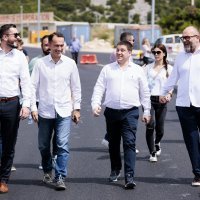 Oleg Butković na Pelješkom mostu