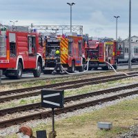 Požar na Glavnom kolodvoru