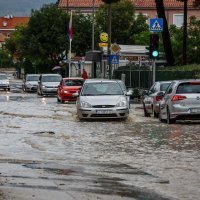 Snažno nevrijeme na području Kaštela i Trogira izazvalo poplave i bujice