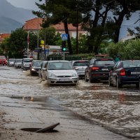 Snažno nevrijeme na području Kaštela i Trogira izazvalo poplave i bujice
