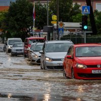 Snažno nevrijeme na području Kaštela i Trogira izazvalo poplave i bujice