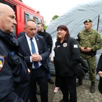 Mario Banožić i Tomo Medved posjetili članove HGSS-a u Rakovici