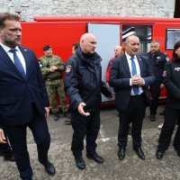 Mario Banožić i Tomo Medved posjetili članove HGSS-a u Rakovici