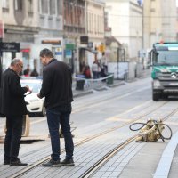 Očevid na mjestu požara u Frankopanskoj ulici