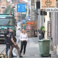 Očevid na mjestu požara u Frankopanskoj ulici