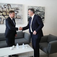 Plenković primio je izvršnog potpredsjednika Europske komisije Valdisa Dombrovskisa