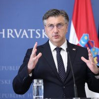 Andrej Plenković i Valdis Dombrovskis održali konferenciju za medije