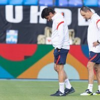 Osijek; hrvatska nogometna reprezentacija, trening uoči utakmice protiv Austrije, 2.6.2022.