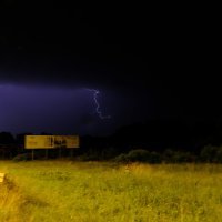 Munje iznad Zagreba tijekom nevremena