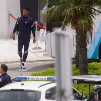 Igrači francuske nogometne reprezentacije stigli u splitski hotel Radisson