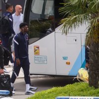 Igrači francuske nogometne reprezentacije stigli u splitski hotel Radisson