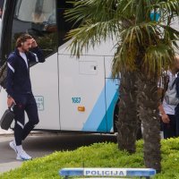 Igrači francuske nogometne reprezentacije stigli u splitski hotel Radisson