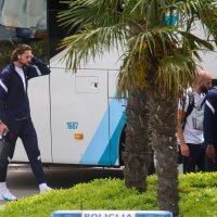 Igrači francuske nogometne reprezentacije stigli u splitski hotel Radisson