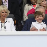 Princ Louis, princ Charles i vojvotkinja Camilla