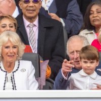 Princ Louis, princ Charles i vojvotkinja Camilla