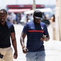 Navijači uoči utakmice Hrvatska - Francuska, Split, 6.6.2022.