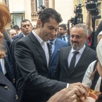 Bugarski premijer Kiril Petrov i potpredsjednica Iliana Jotova na otvorenju bugarskog kulturnog centra Ivan Mihailov u Bitoli