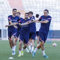 Trening hrvatske nogometne reprezentacije na Poljudu