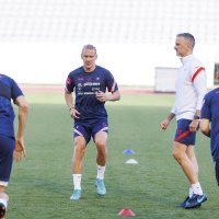 Trening hrvatske nogometne reprezentacije na Poljudu