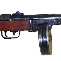 PPŠ-41 Špagin je prepoznatljiv po spremniku u obliku bubnja