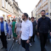 Tomašević na manifestaciji Projekt Ilica Q’ART