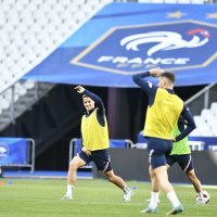 Trening hrvatske nogometne reprezentacije na stadionu Stade de France