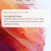 My Lightning Tracker