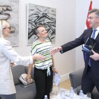 Andrej Plenković primio je predstavnice Udruge Sjena