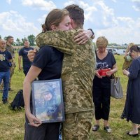 Posljednji ispraćaj poginulog ukrajinskog vojnika