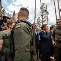 Macron, Scholz, Draghi i Iohannis u Kijevu