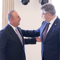 Mevlut Cavusoglu i Andrej Plenković
