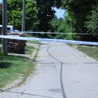 Policijski očevid nakon eksplozije bombe u Vukovaru