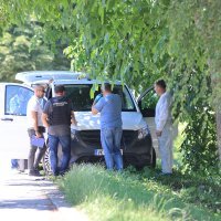 Policijski očevid nakon eksplozije bombe u Vukovaru