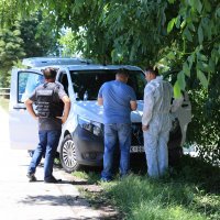 Policijski očevid nakon eksplozije bombe u Vukovaru