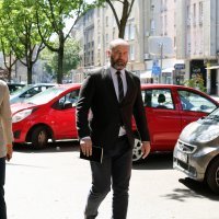 Bivši ministar Josip Aladrović u pratnji odvjetnika Nikole Mandića  dolazi u USKOK