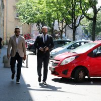 Bivši ministar Josip Aladrović u pratnji odvjetnika Nikole Mandića  dolazi u USKOK