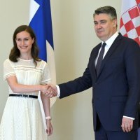 Predsjednik Zoran Milanović primio je finsku premijerku Sannu Marin