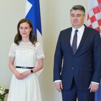 Predsjednik Zoran Milanović primio je finsku premijerku Sannu Marin