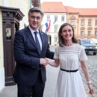 Andrej Plenković primio Sannu Marin, predsjednicu Vlade Republike Finske