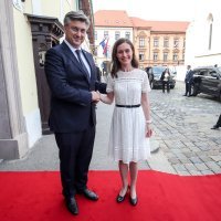 Andrej Plenković primio Sannu Marin, predsjednicu Vlade Republike Finske