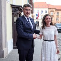 Andrej Plenković primio Sannu Marin, predsjednicu Vlade Republike Finske