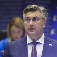 Andrej Plenković na sjednici EP