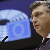 Andrej Plenković na sjednici EP