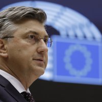 Andrej Plenković na sjednici EP